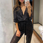 Jonna - Elegant Sparkling Jumpsuit with Chic Flair