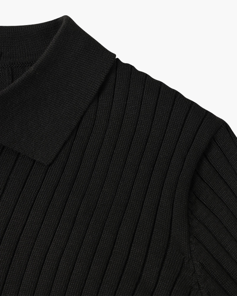 SUWON V-Neck Polo Shirt