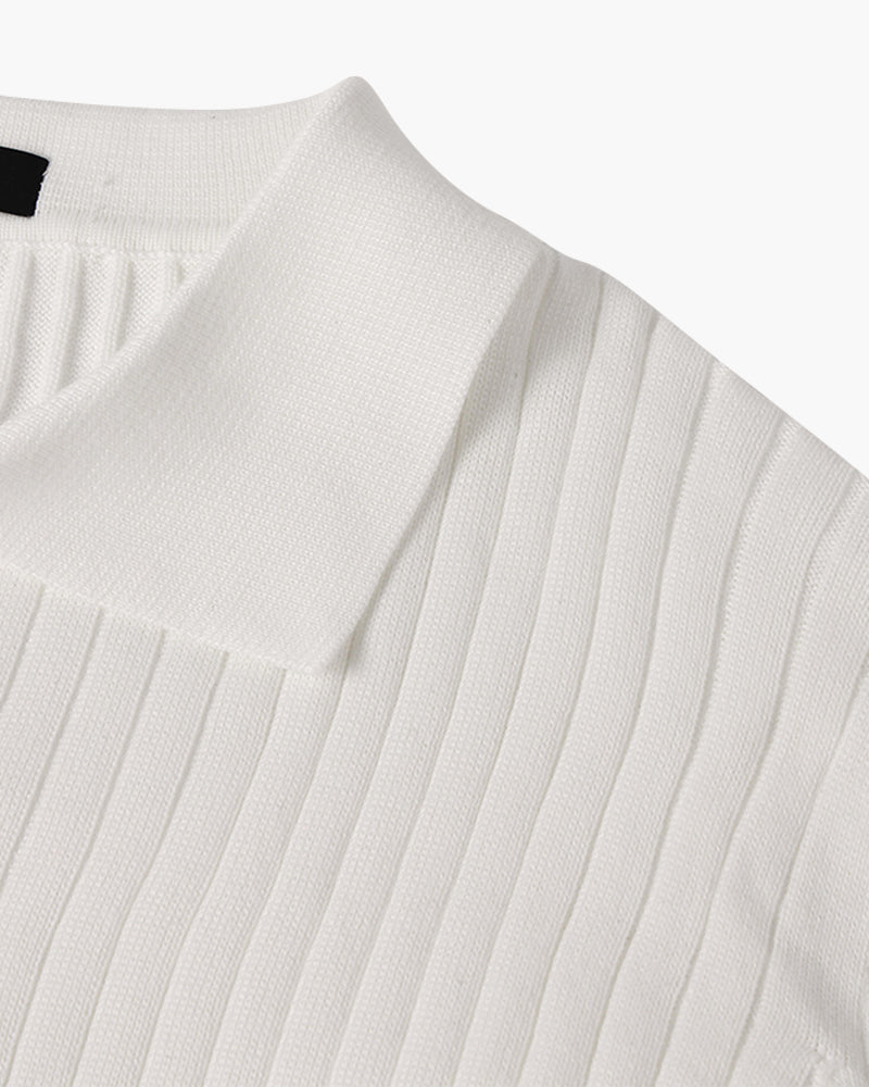 SUWON V-Neck Polo Shirt