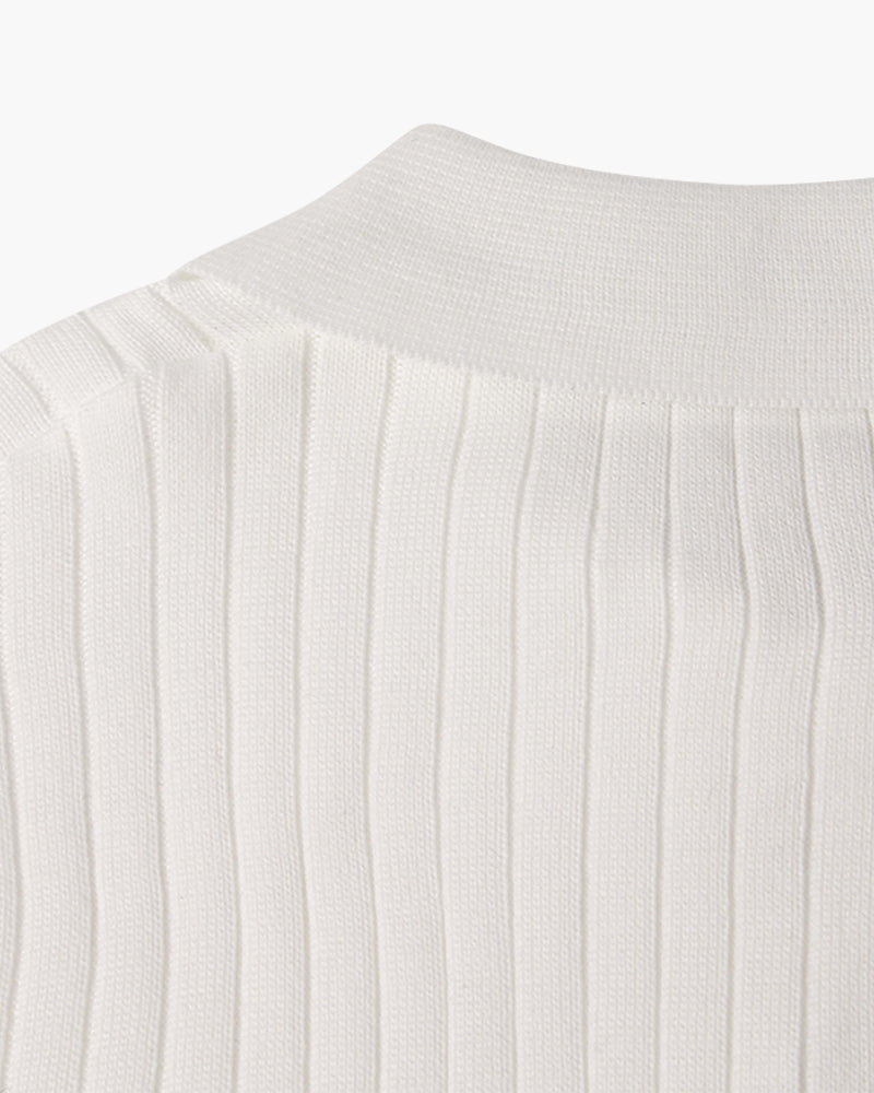 SUWON V-Neck Polo Shirt