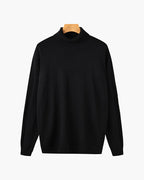JANGSAN Merino Wool Turtle Neck Sweater