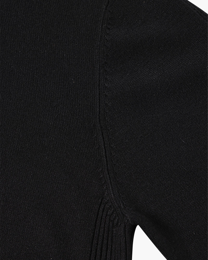 JANGSAN Merino Wool Turtle Neck Sweater