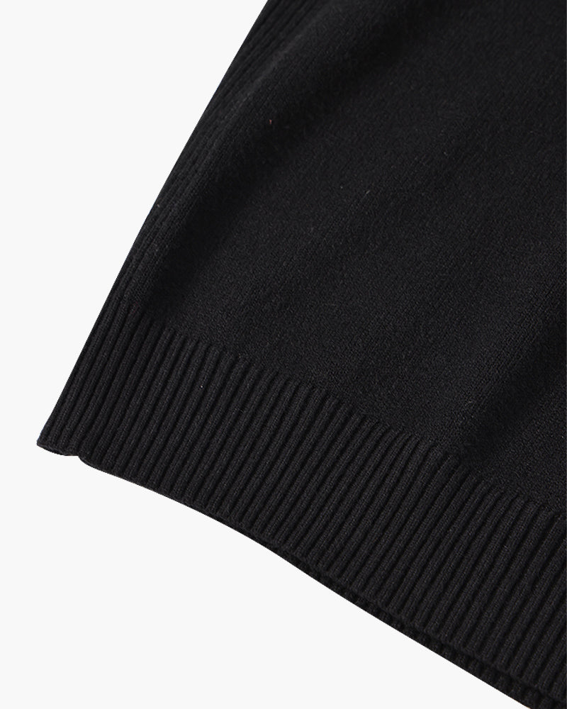 JANGSAN Merino Wool Turtle Neck Sweater