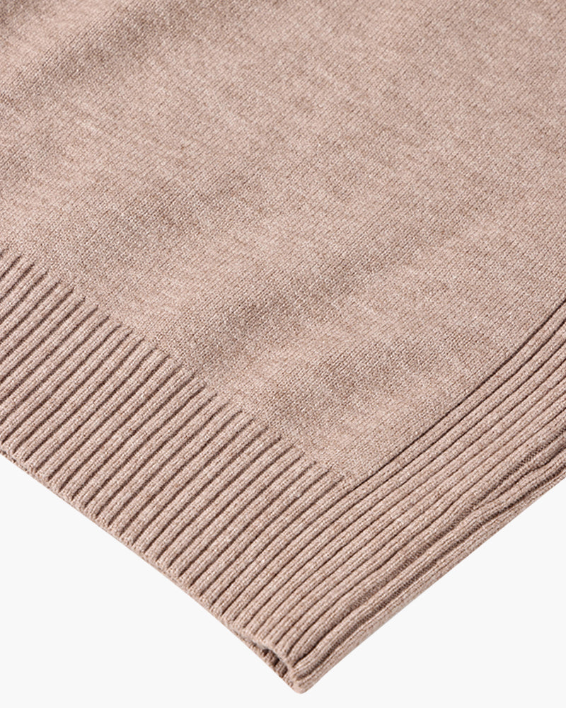 JANGSAN Merino Wool Turtle Neck Sweater