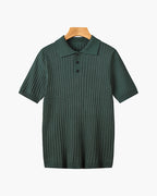 GIMCHEON Knit Polo Top