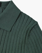 GIMCHEON Knit Polo Top