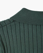 GIMCHEON Knit Polo Top