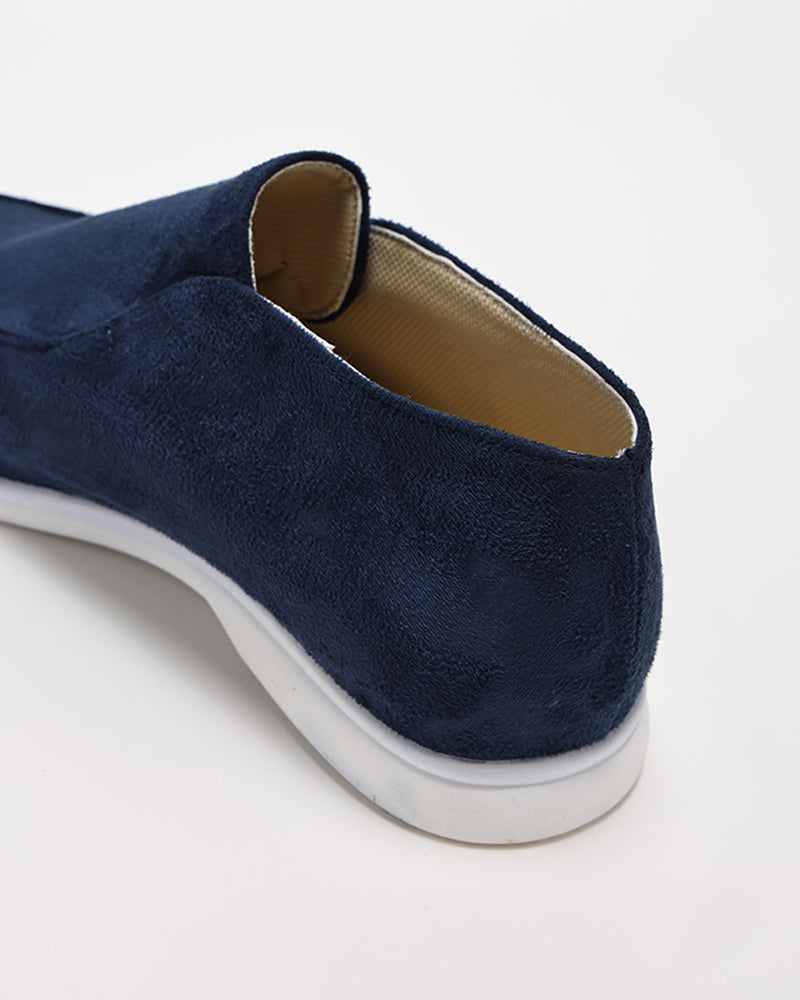 MONACO Suede High-Top Loafers