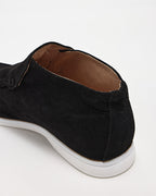 MONACO Suede High-Top Loafers
