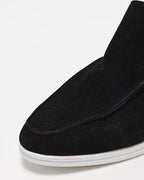 MONACO Suede High-Top Loafers