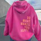 Nikita - Oversized Hoodie Featuring Inspirational Quote