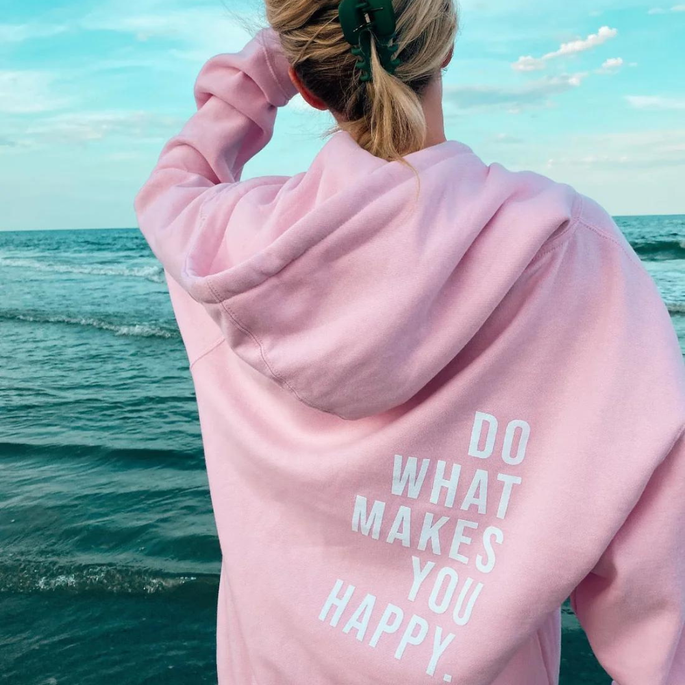 Nikita - Oversized Hoodie Featuring Inspirational Quote