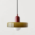 Vibrant Glass Pendant Light - BauLume