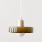 Vibrant Glass Pendant Light - BauLume