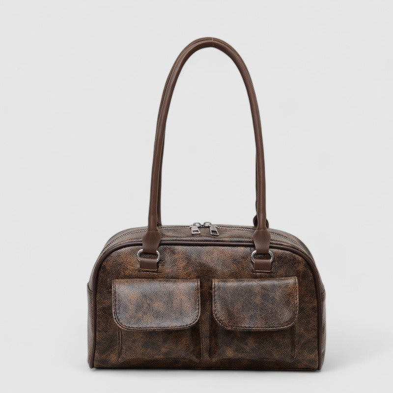 Cozy Vintage-Inspired Shoulder Bag