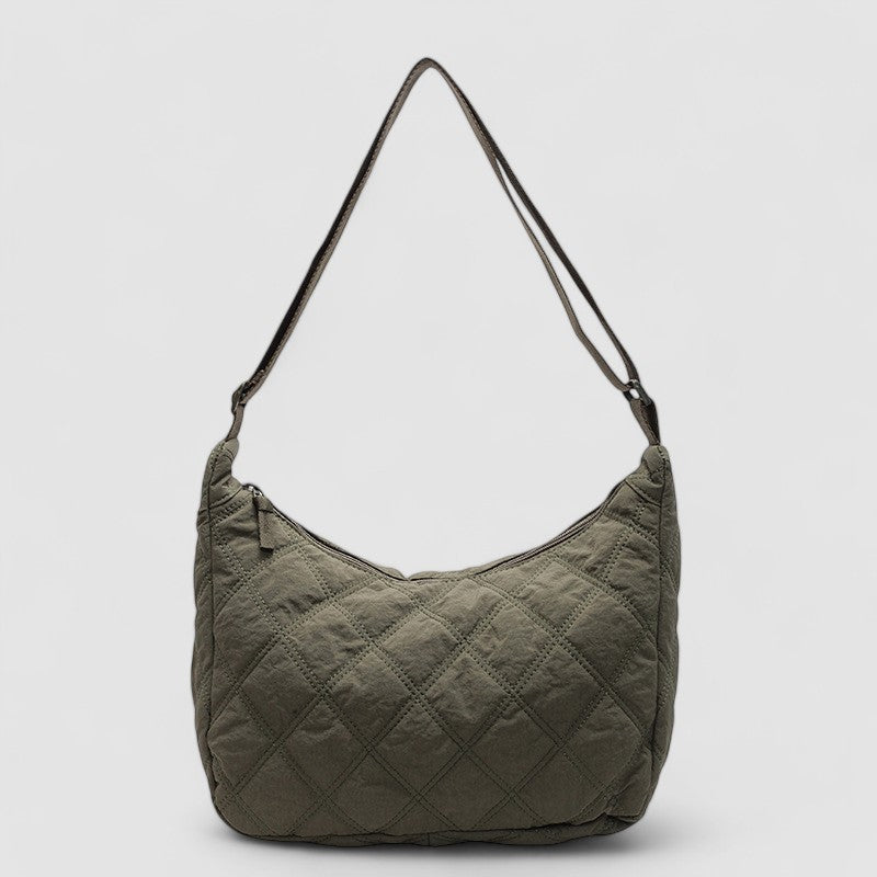 Quilted Puffer Crossbody Bag