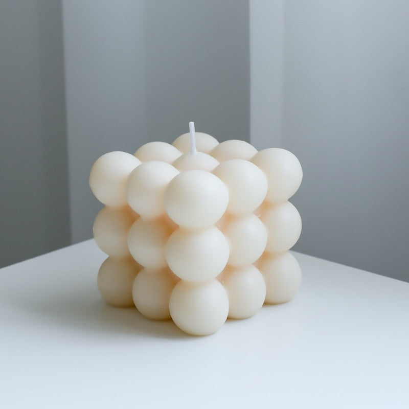 Chic BubbleGlow Candle – Transform Your Home into a Cozy Haven