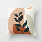 Nature-Inspired Cushions Featuring Botanical Designs