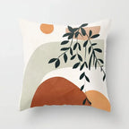 Nature-Inspired Cushions Featuring Botanical Designs