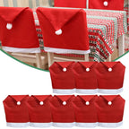 Enchanting Christmas Chair Covers for a Festive Table Glow