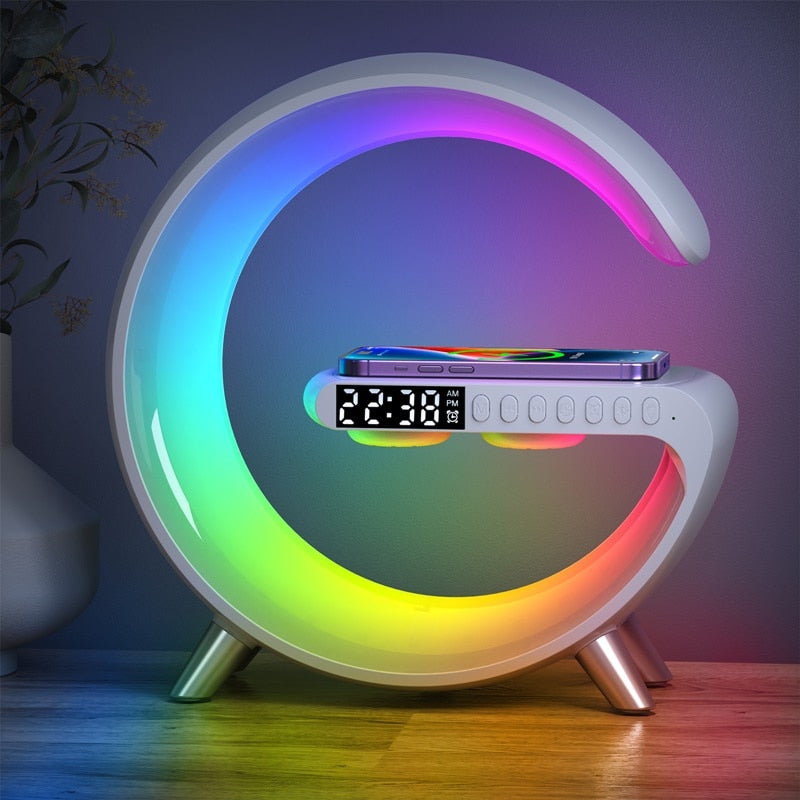 ChargeGlow: Wireless Charger with Integrated Speaker