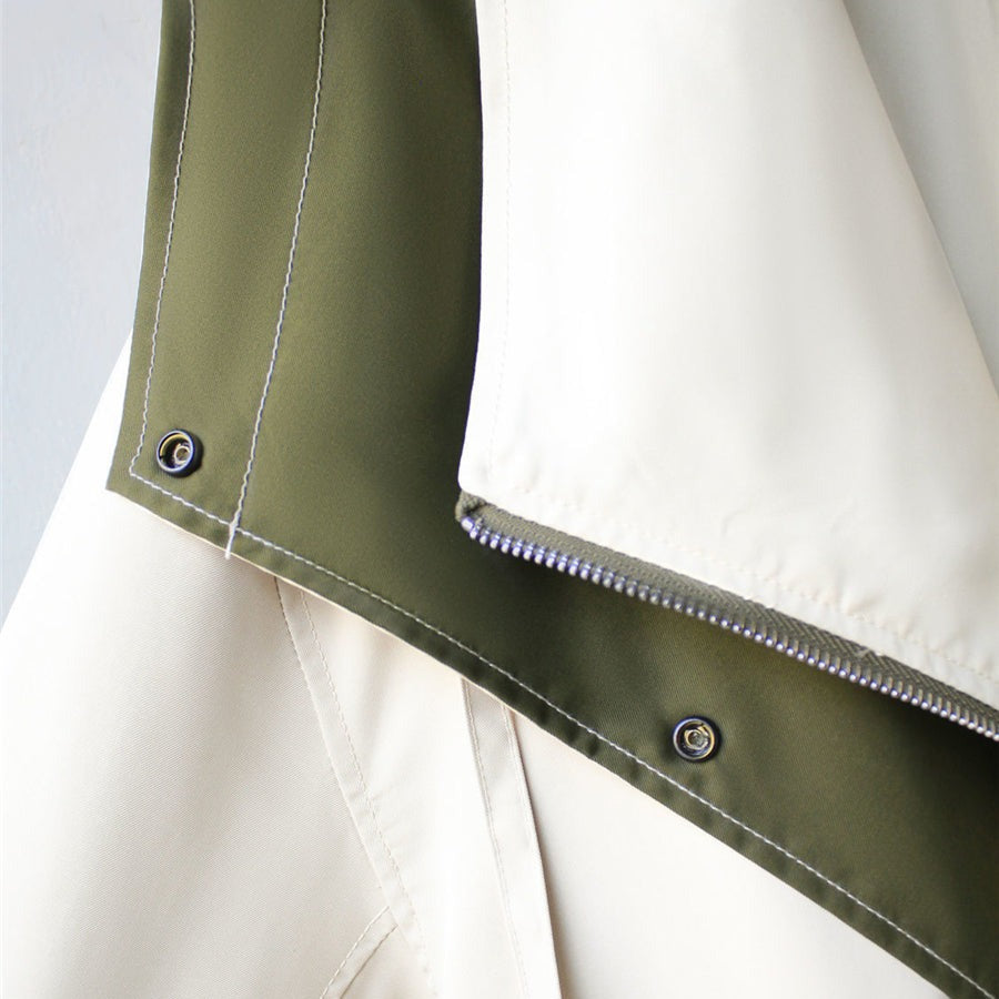 Women's Waterproof Hooded Raincoat - Perfect for Spring