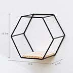 Stylish Hexagonal Wall Art