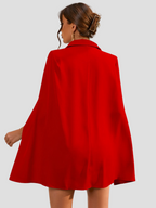 Aurora - Chic Cape Blazer Dress