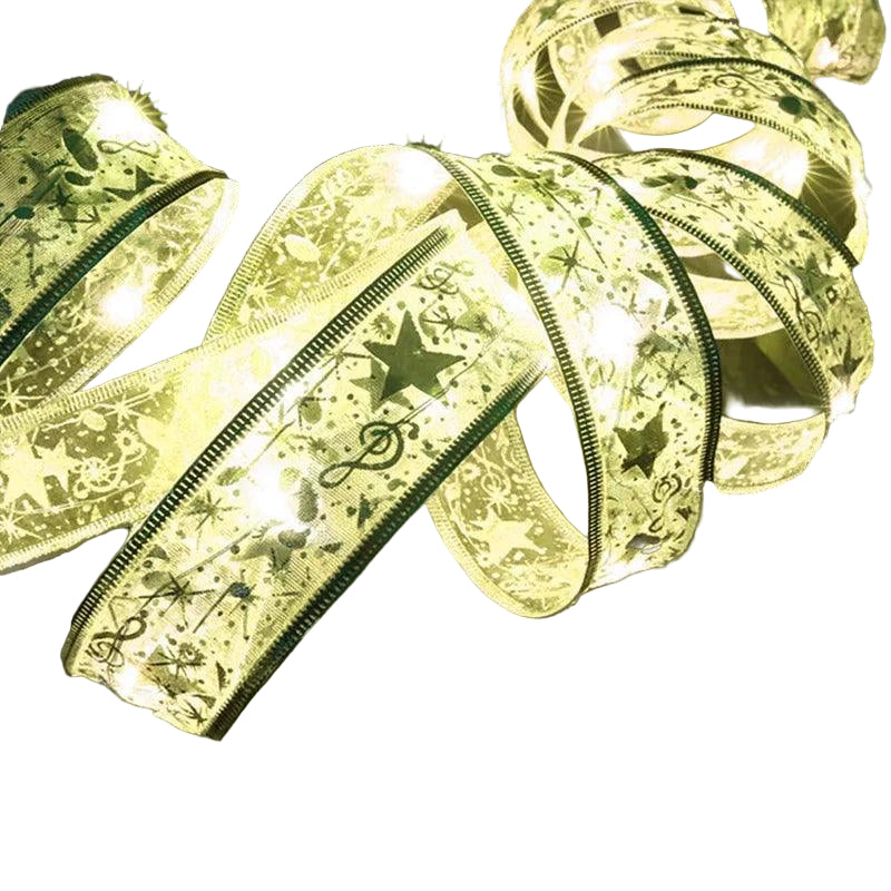 Elegant LED Light Ribbon for Christmas Decor