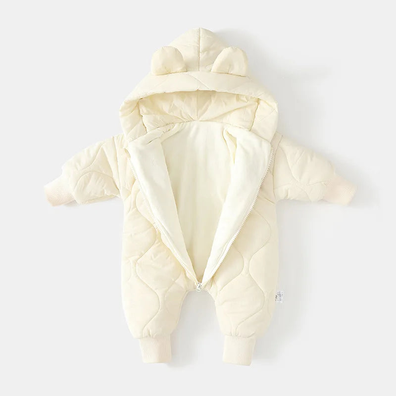 Children's Winter Suit with Bear Fairy Tale Pattern