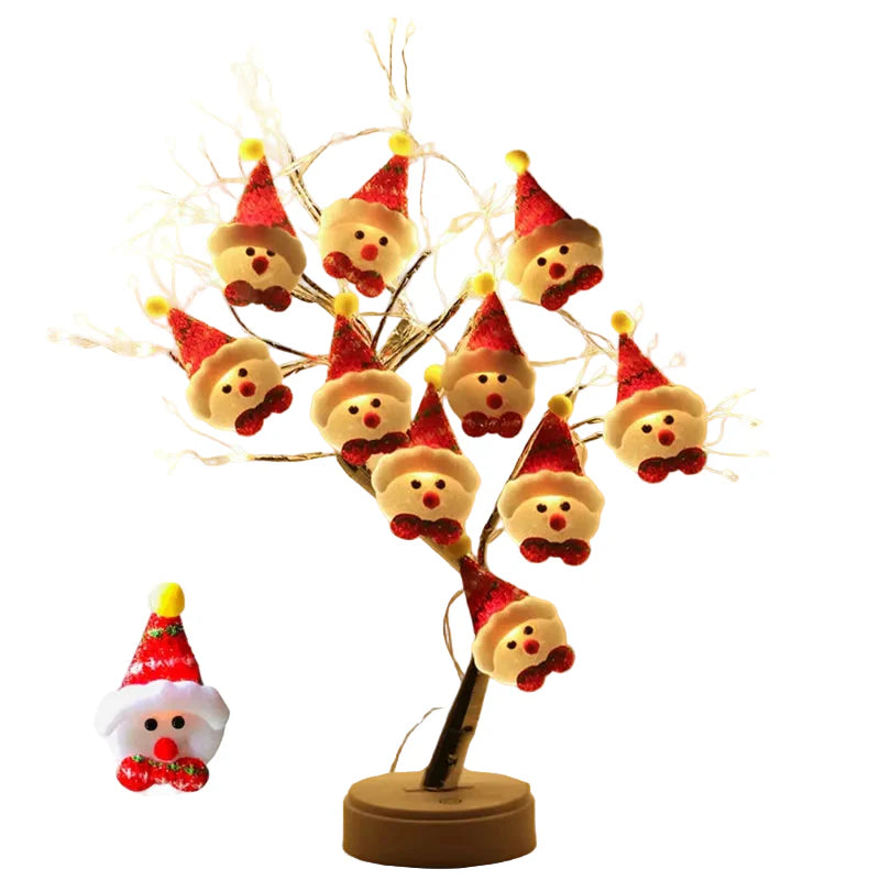 Winter Wonderland Christmas Decorative Chain Featuring Snowman Figurines