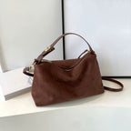 Elena Suede Handbag