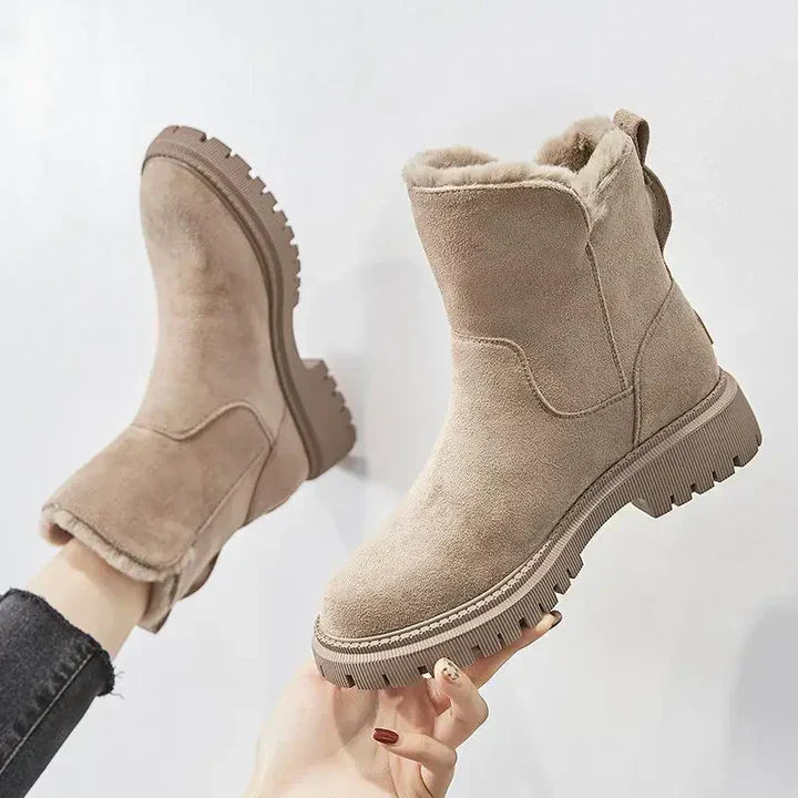 Women's Cozy Winter Boots with Non-Slip Sole