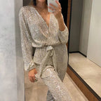 Jonna - Elegant Sparkling Jumpsuit with Chic Flair