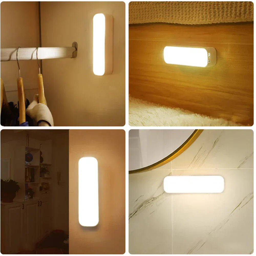 BrightSense Motion Sensor Wall Lamp - USB Rechargeable