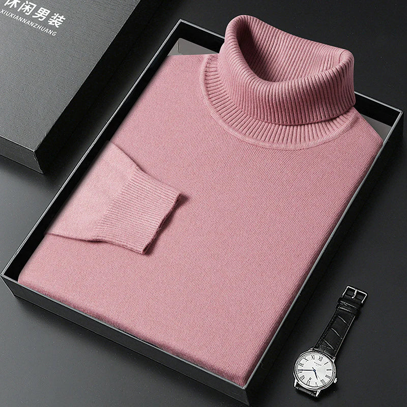 Slim Fit Turtleneck Sweater – Refined Style with Modern Comfort