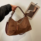 Elena Suede Handbag
