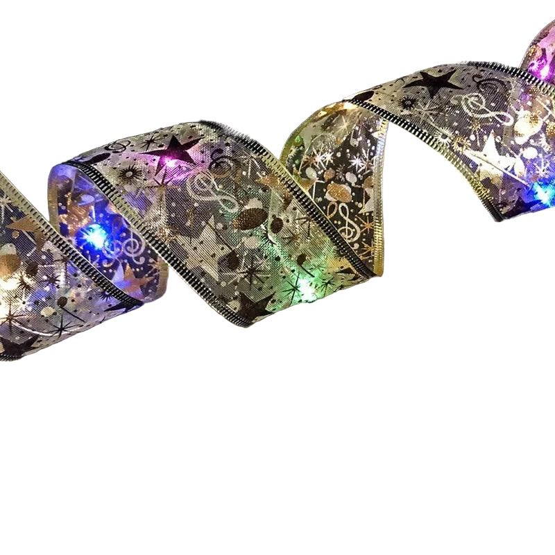 Elegant LED Light Ribbon for Christmas Decor