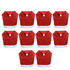 Enchanting Christmas Chair Covers for a Festive Table Glow