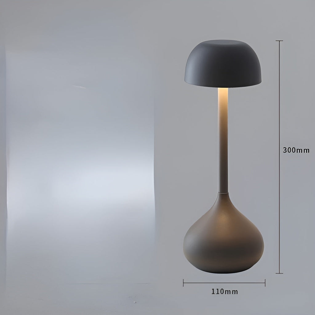 GlowMush Wireless Dimmable Mushroom Table Lamp