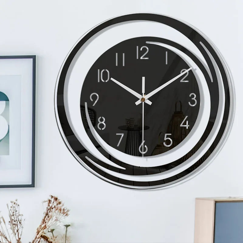 Sleek Modern Minimalist Wall Clock