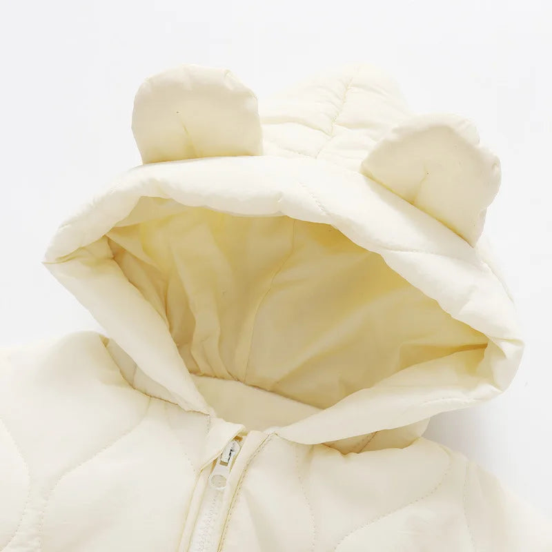 Children's Winter Suit with Bear Fairy Tale Pattern