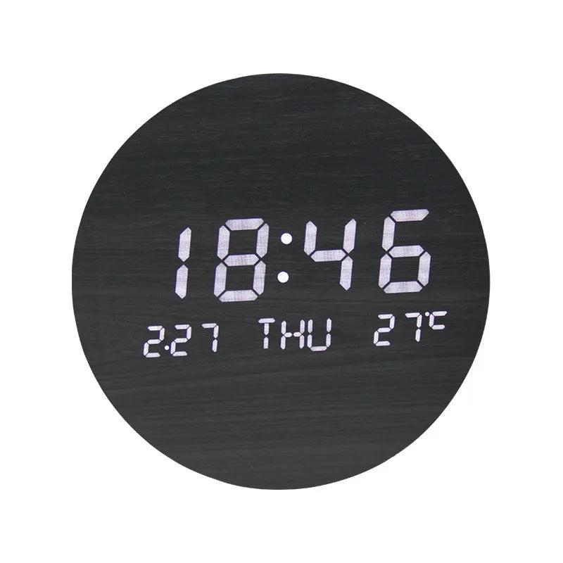 Sustainable LED Desk Clock