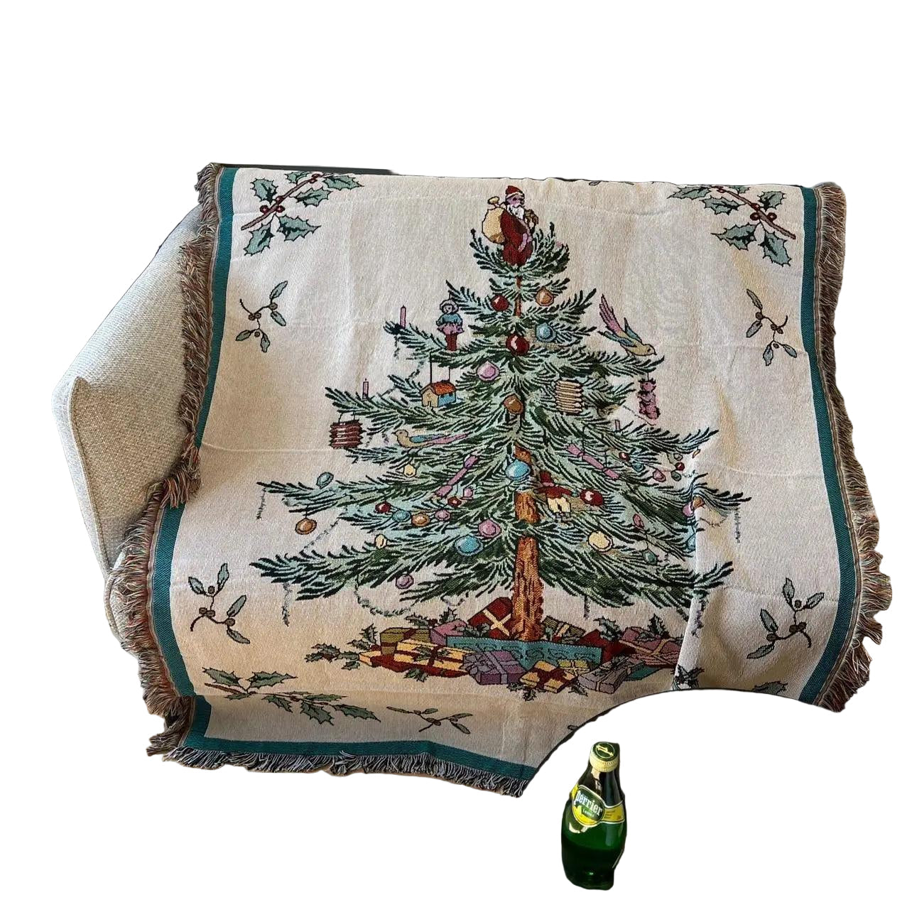 Nutcracker and Stars Christmas Blanket