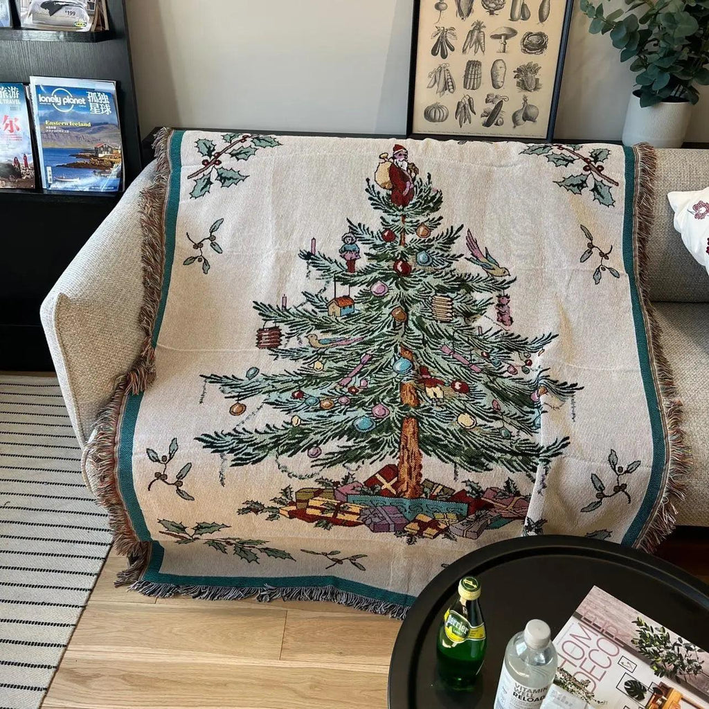 Nutcracker and Stars Christmas Blanket