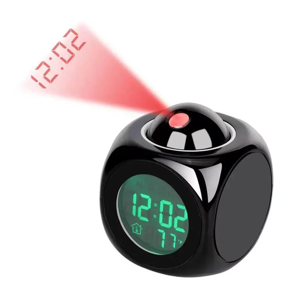 Projection Alarm Clock with Crystal Clear Display