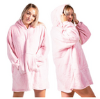 ICEY - Winter Fleece Hoodie Blanket
