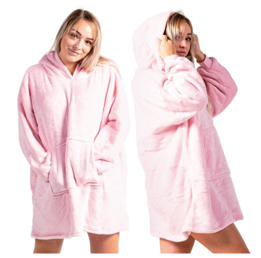 ICEY - Winter Fleece Hoodie Blanket