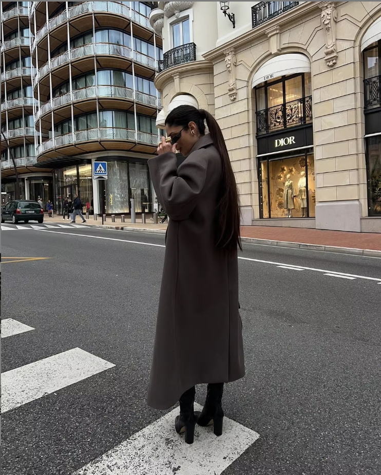 Alina - Oversized Jacket Coat