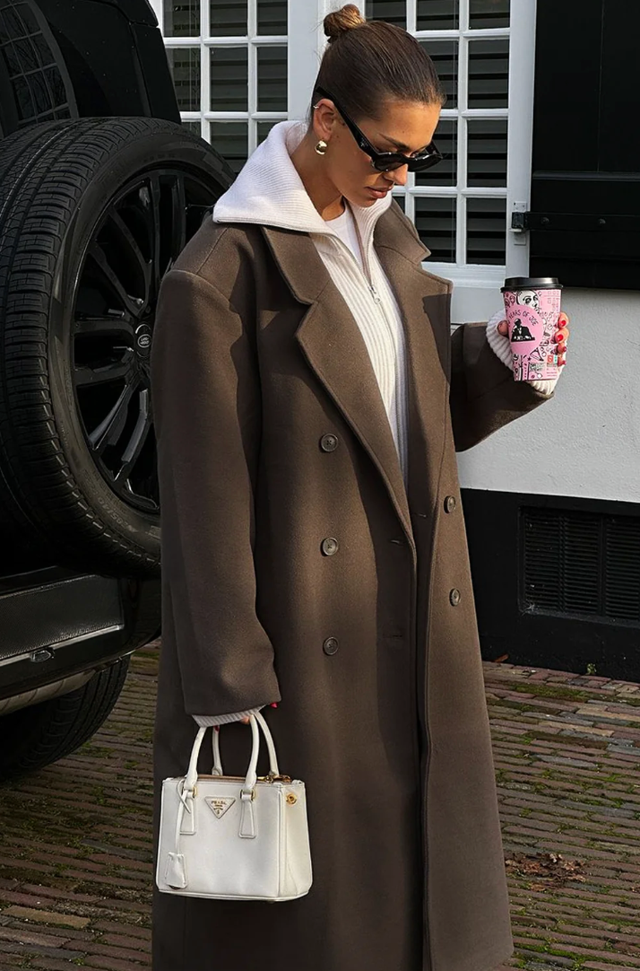 Alina - Oversized Jacket Coat